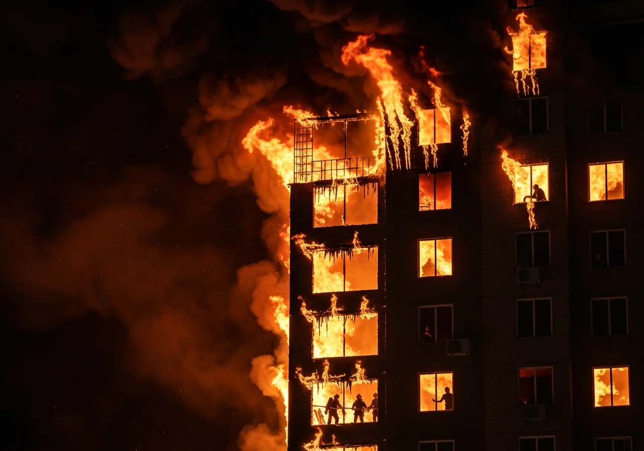 Why Did Hong Kong's High-Rise Fire Spread So Fast?