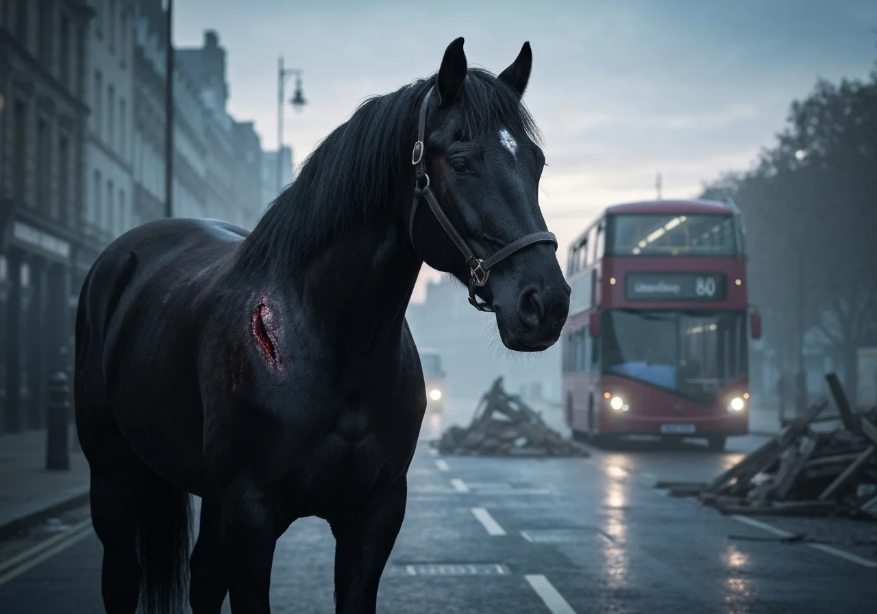 Why Did a Military Horse Retire After London's Chaotic Rampage?